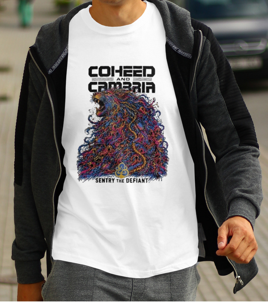 Coheed And Cambria Sentry The Defiant Neverender Red Rocks Amphitheatre Morrison Colorado September 29 2026 T-Shirt