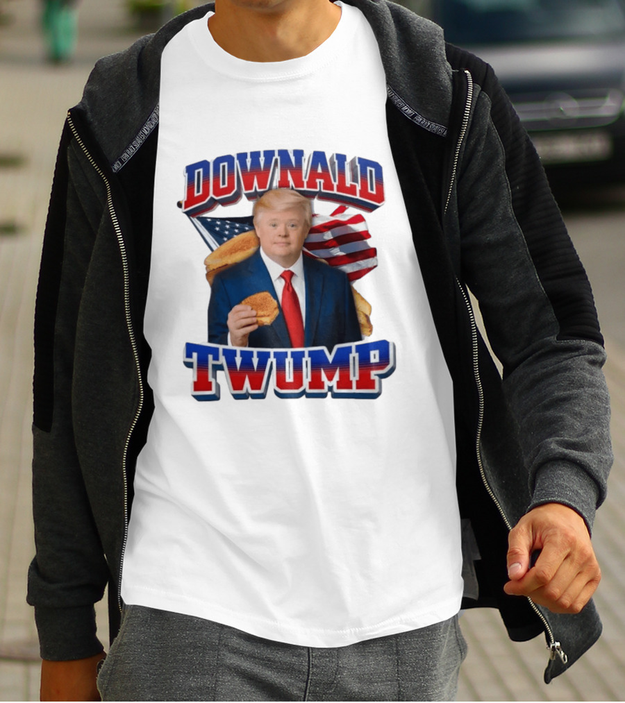 Downald Twump Grilled Cheese Sandwich Meme T-Shirt