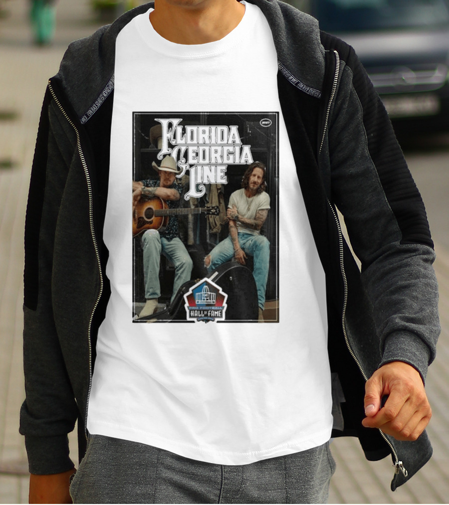 Florida Georgia Line 2027 Pro Football Hall Of Fame Canton Ohio T-Shirt