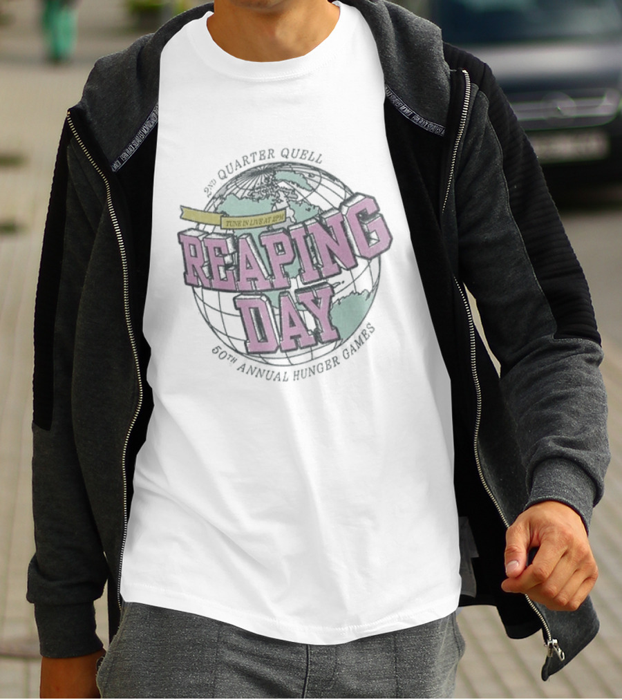 Reaping Day 50th Annual Hunger Games 2nd Quarter Quell Tune In Live At 8PM T-Shirt