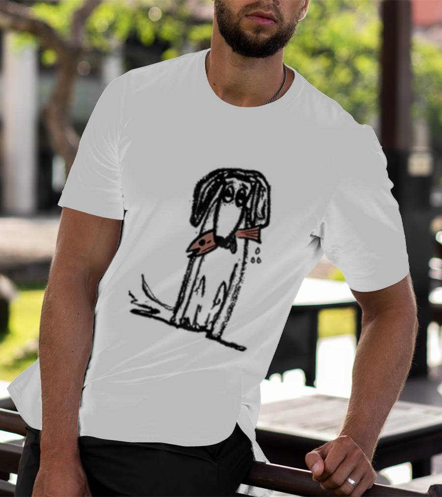 Leftover Salmon Good Dog Fish Band Artful Canine With Fish Collar T-Shirt