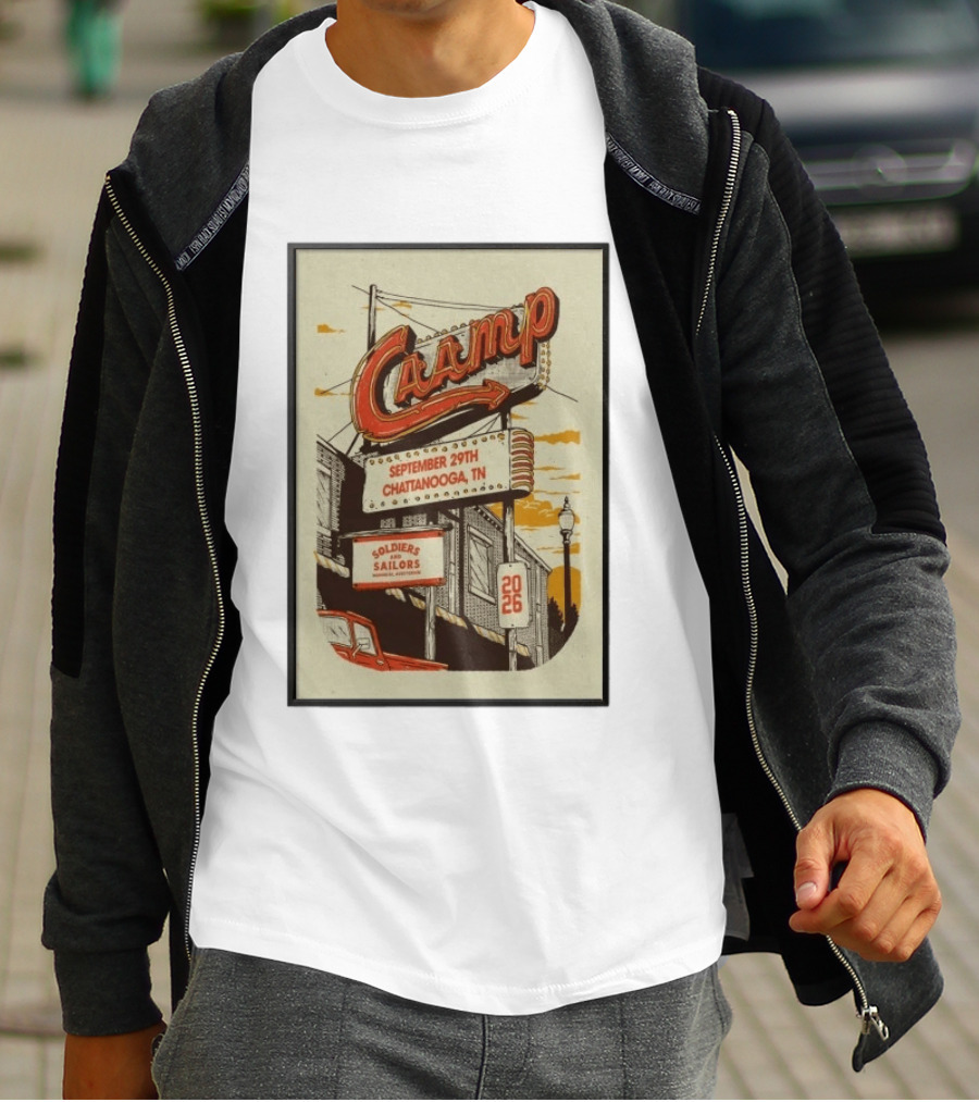 CAAMP Concert September 29 2026 Soldiers And Sailors Chattanooga TN T-Shirt