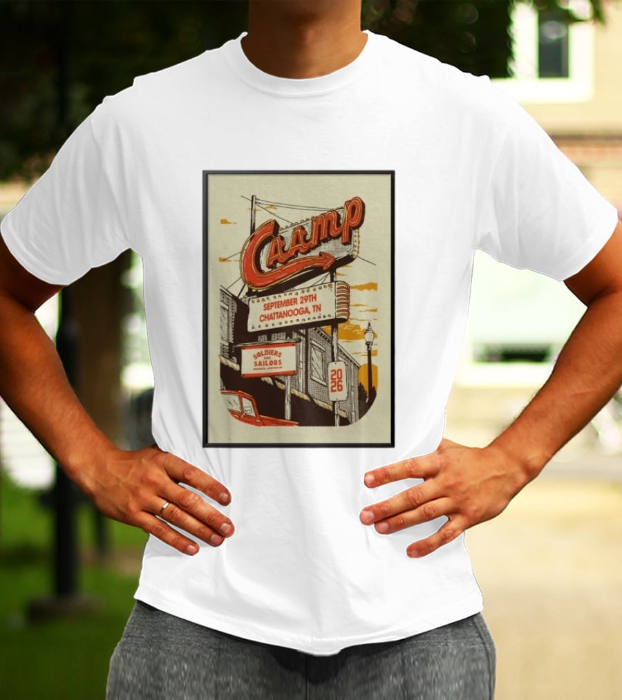 CAAMP Concert September 29 2026 Soldiers And Sailors Chattanooga TN T-Shirt
