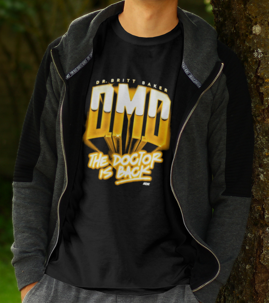 Dr Britt Baker DMD The Doctor Is Back AEW Wrestling T-Shirt