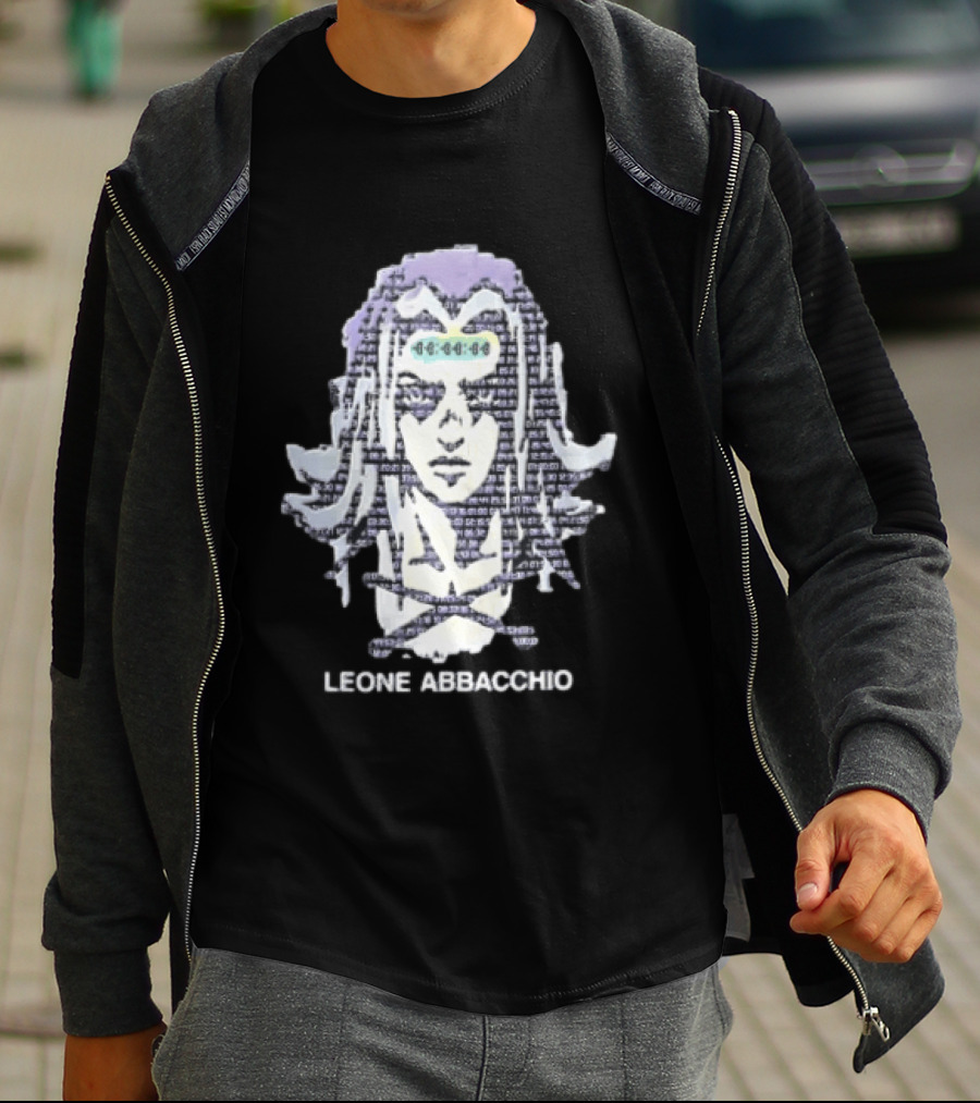 JoJo's Bizarre Adventure Leone Abbacchio Anime Character Digital Code T-Shirt