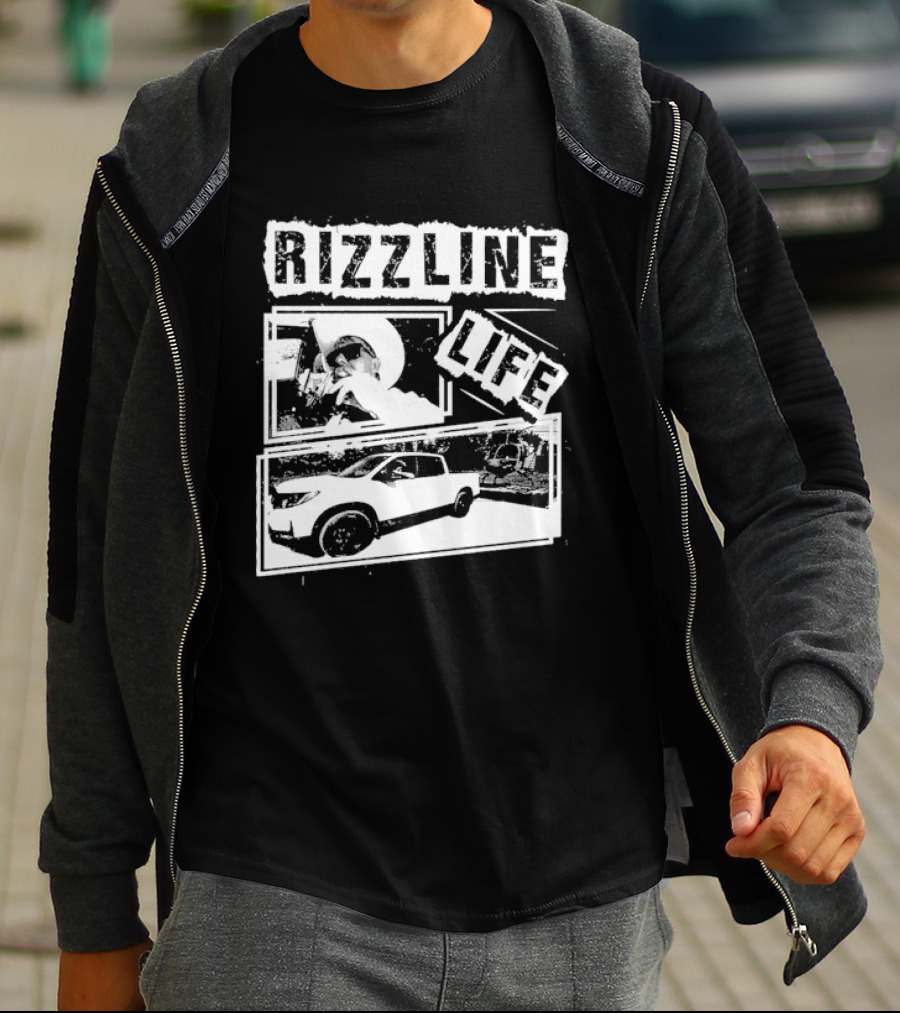 Rizzline Life Roman Atwood Truck Adventure T-Shirt