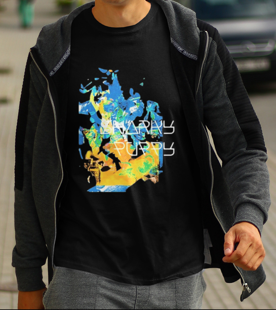 Snarky Puppy Somni Album Abstract Colorful T-Shirt