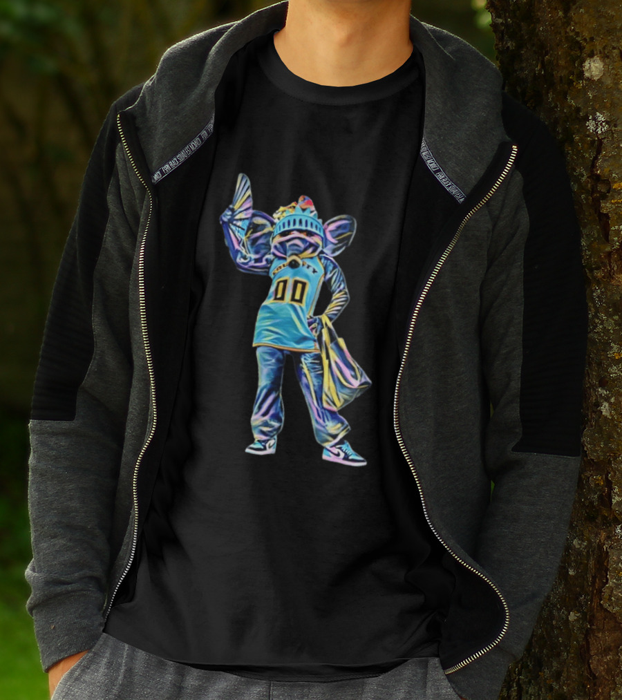 Ellie The Elephant Statue Of Liberty New York Basketball Team T-Shirt
