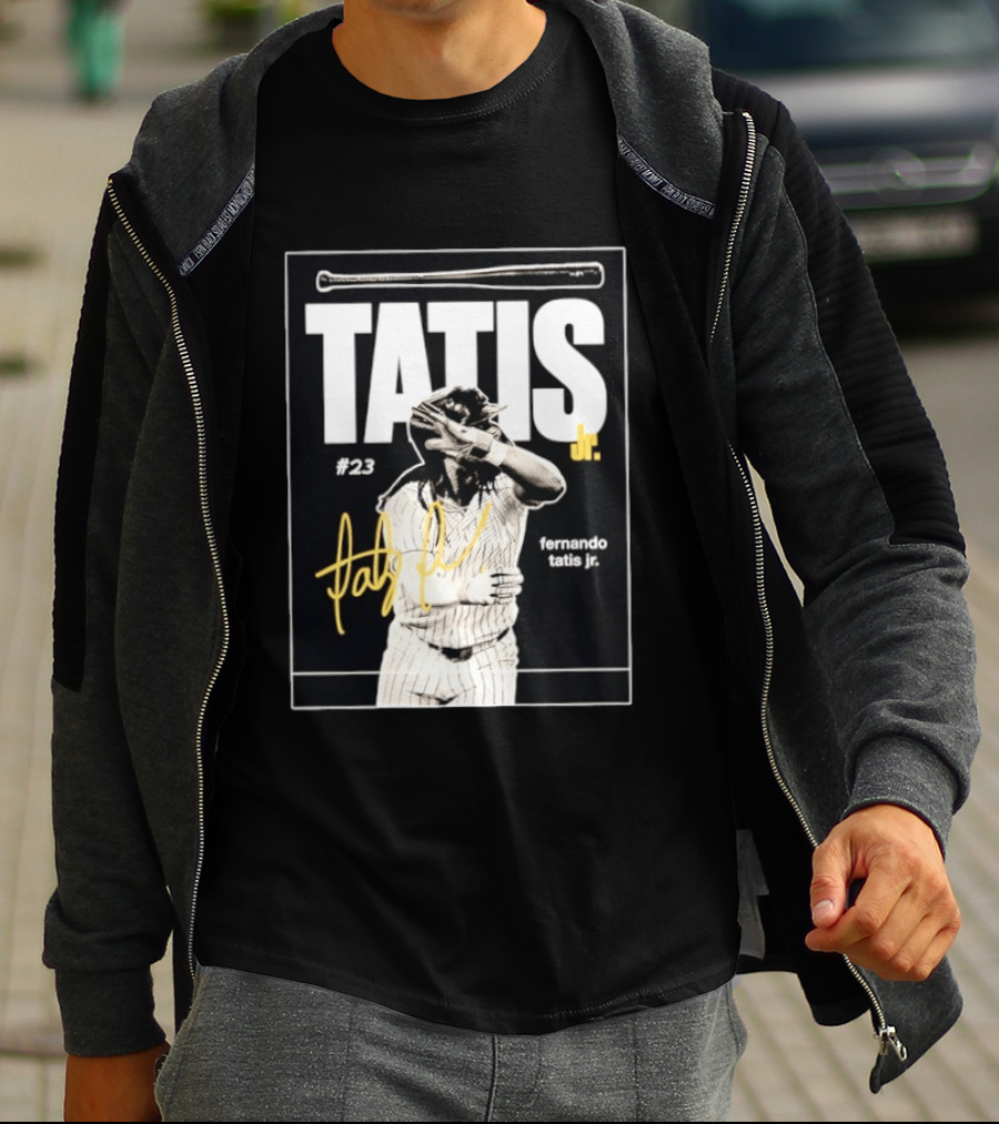 Fernando Tatis Jr #23 Bat Flip San Diego Padres Tatis Jr T-Shirt