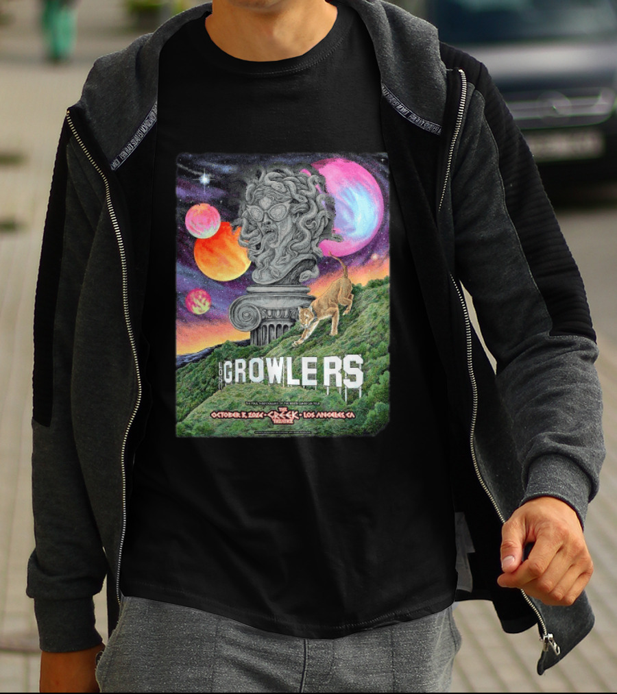 The Growlers Tour 2026 The Greek Theatre Los Angeles CA October 3 T-Shirt