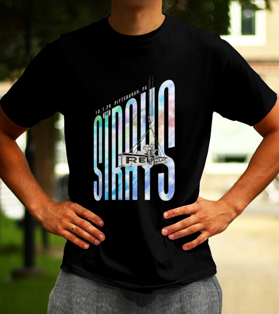The Red Clay Strays Pittsburgh PA October 1 2026 Concert T-Shirt