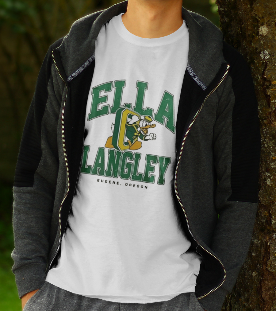 Ella Langley Oregon Ducks Eugene Collaboration T-Shirt