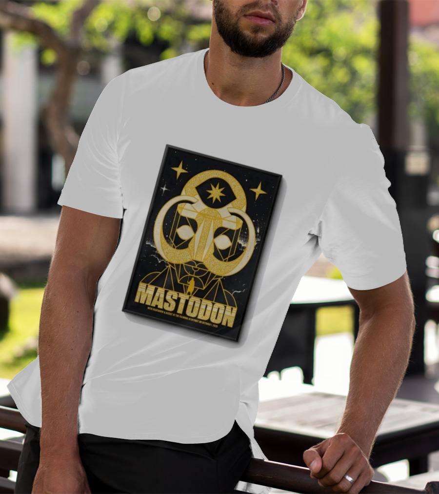 Mastodon The Fillmore Detroit Oct 1 2026 With Deafheaven And Khemmis T-Shirt