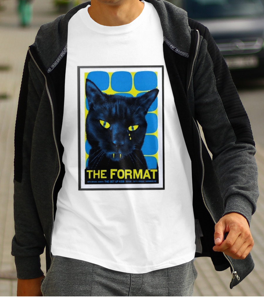 The Format With The Get Up Kids Cat's Cradle Carrboro NC 2026 Tour T-Shirt