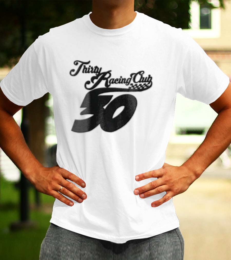 Thirty Racing Club 30 Script T-Shirt