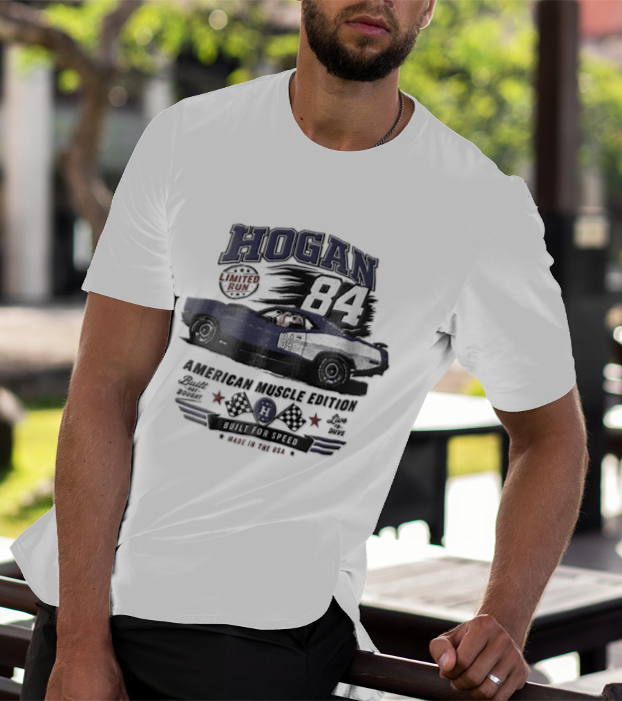 Hogan Hero Classic Muscle Car Racing Power 1984 Championship Series T-Shirt