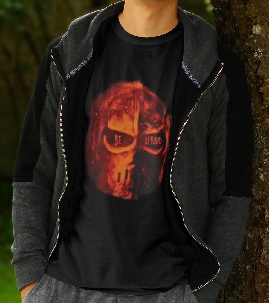 Be Afraid Mask Bane T-Shirt