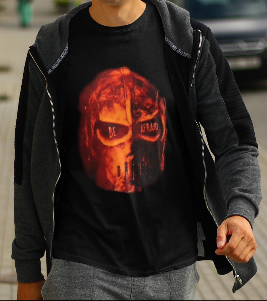 Be Afraid Mask Bane T-Shirt