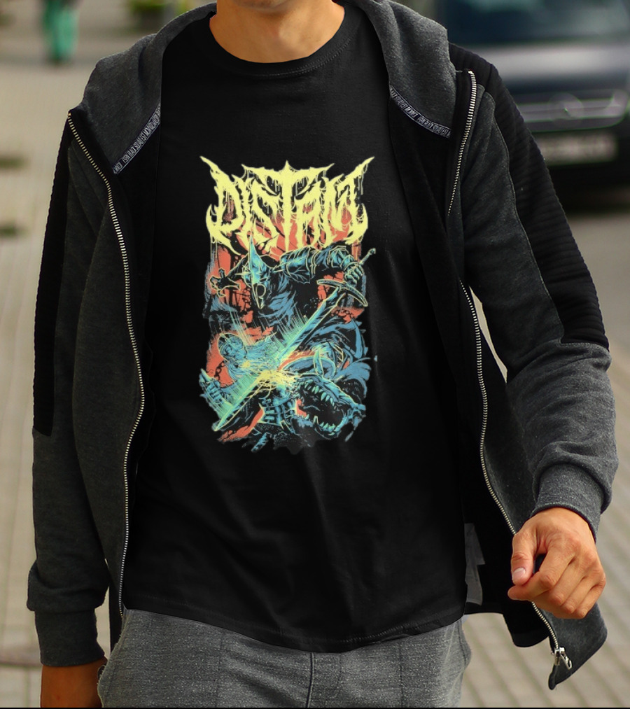 Distant Witchking Epic Battle Sword And Sorcery Fantasy T-Shirt