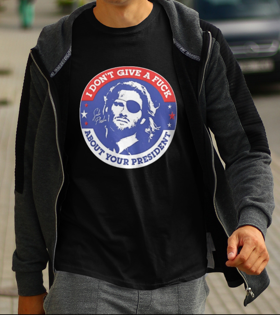 Escape From New York Snake Plissken I Don't Give A Fuck About Your President T-Shirt