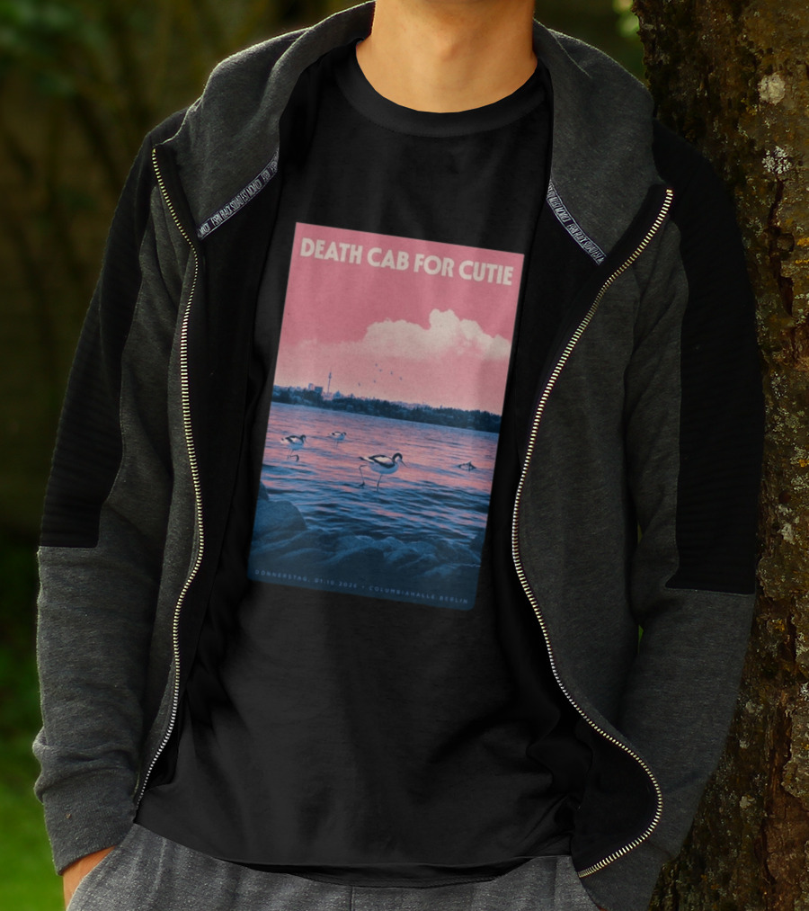 Death Cab For Cutie Columbiahalle Berlin Concert 2026 Donnerstag 01.10 Exclusive T-Shirt