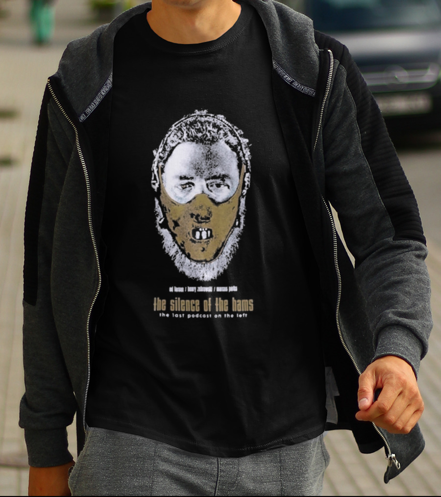 Last Podcast Silence Of The Hams Face Mask Edition T-Shirt