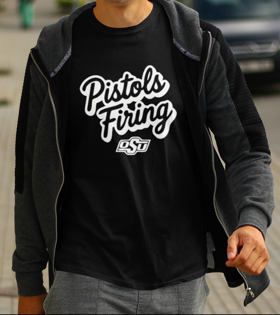Pistols Firing OSU Oklahoma State T-Shirt