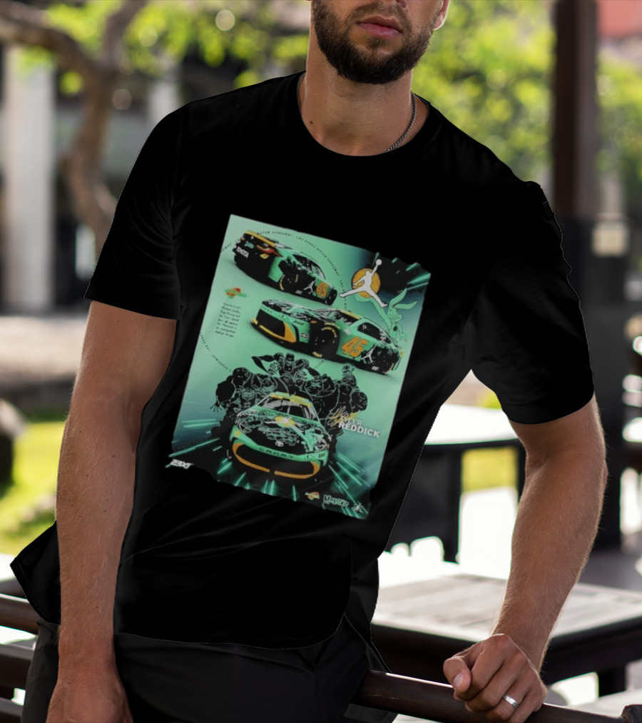 Tyler Reddick 45 Camry Jordan Monstars Las Vegas Racing T-Shirt