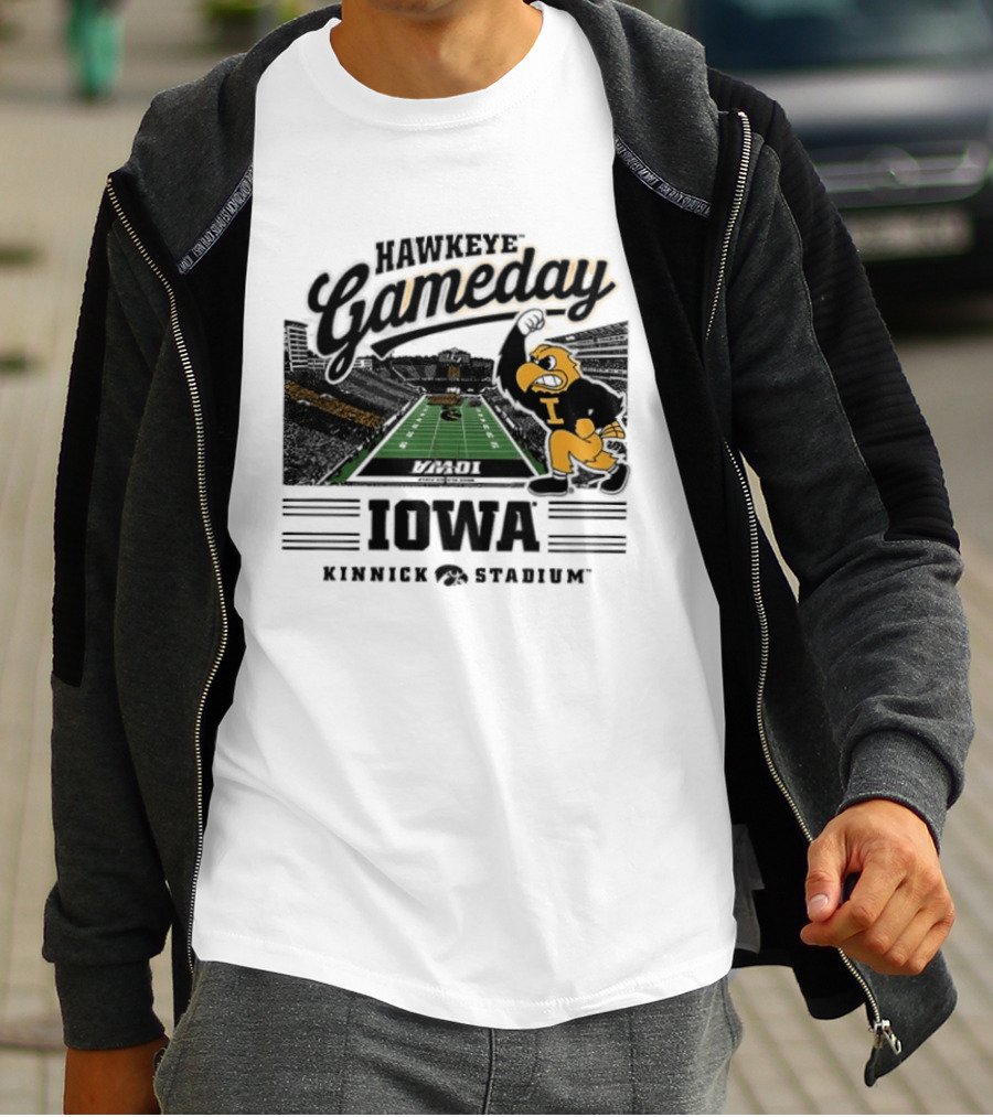 Iowa Hawkeyes Vs Ohio State Buckeyes Gameday 2026 Kinnick Stadium T-Shirt