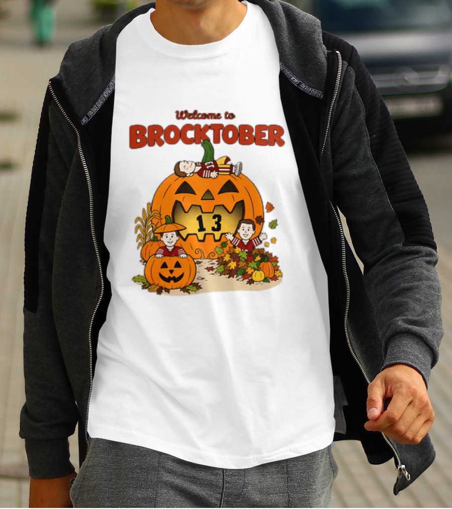 Welcome To Brocktober Pumpkin 13 Fall Festival T-Shirt