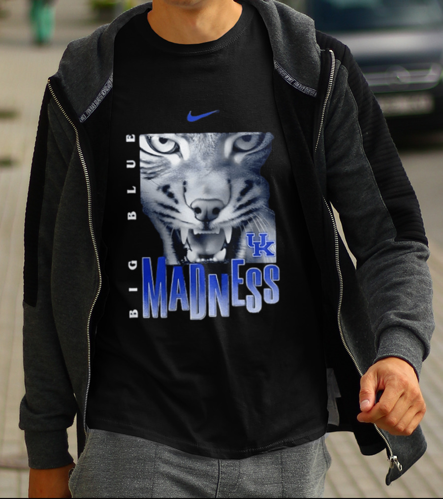 Kentucky Wildcats Big Blue Madness UK Nike Big Head T-Shirt