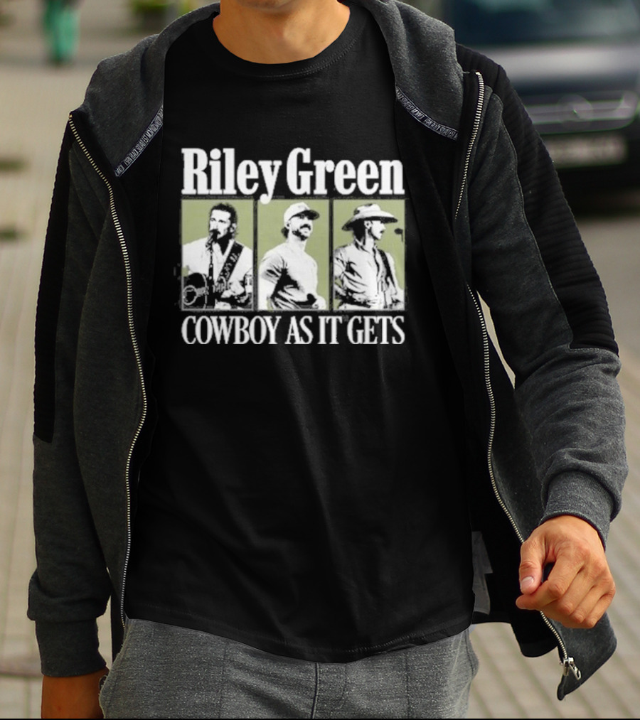 Riley Green Cowboy As It Gets T-Shirt