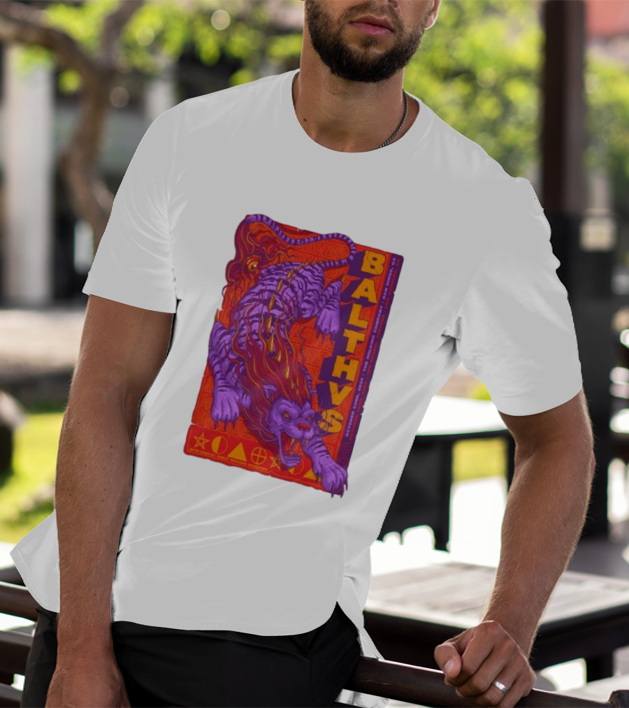 Balthvs San Diego October 22 2026 Featuring Richard Houghten Vibrant Lion T-Shirt