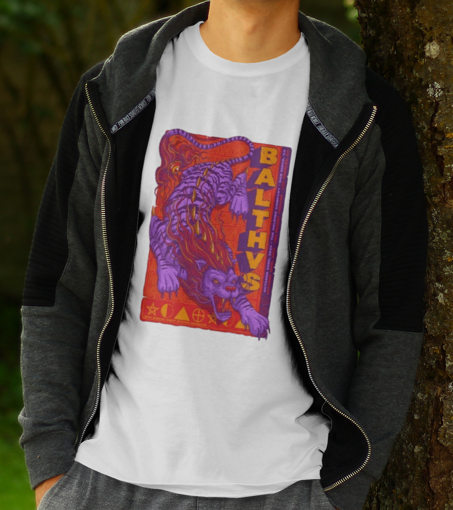 Balthvs San Diego October 22 2026 Featuring Richard Houghten Vibrant Lion T-Shirt