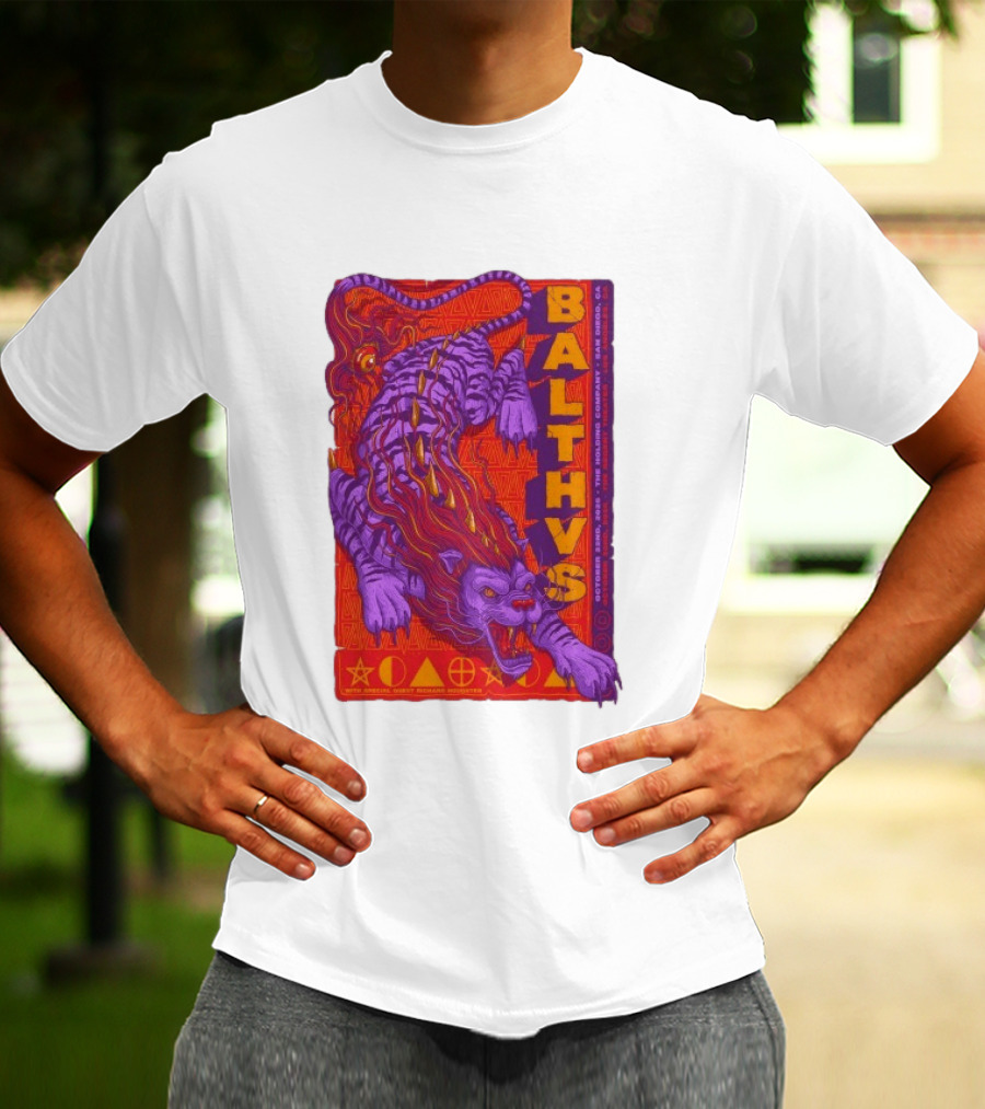 Balthvs San Diego October 22 2026 Featuring Richard Houghten Vibrant Lion T-Shirt