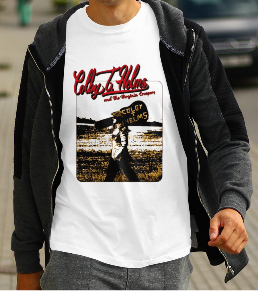 Colby Helms And The Virginia Creepers Travelin' Man Acoustic Journey T-Shirt
