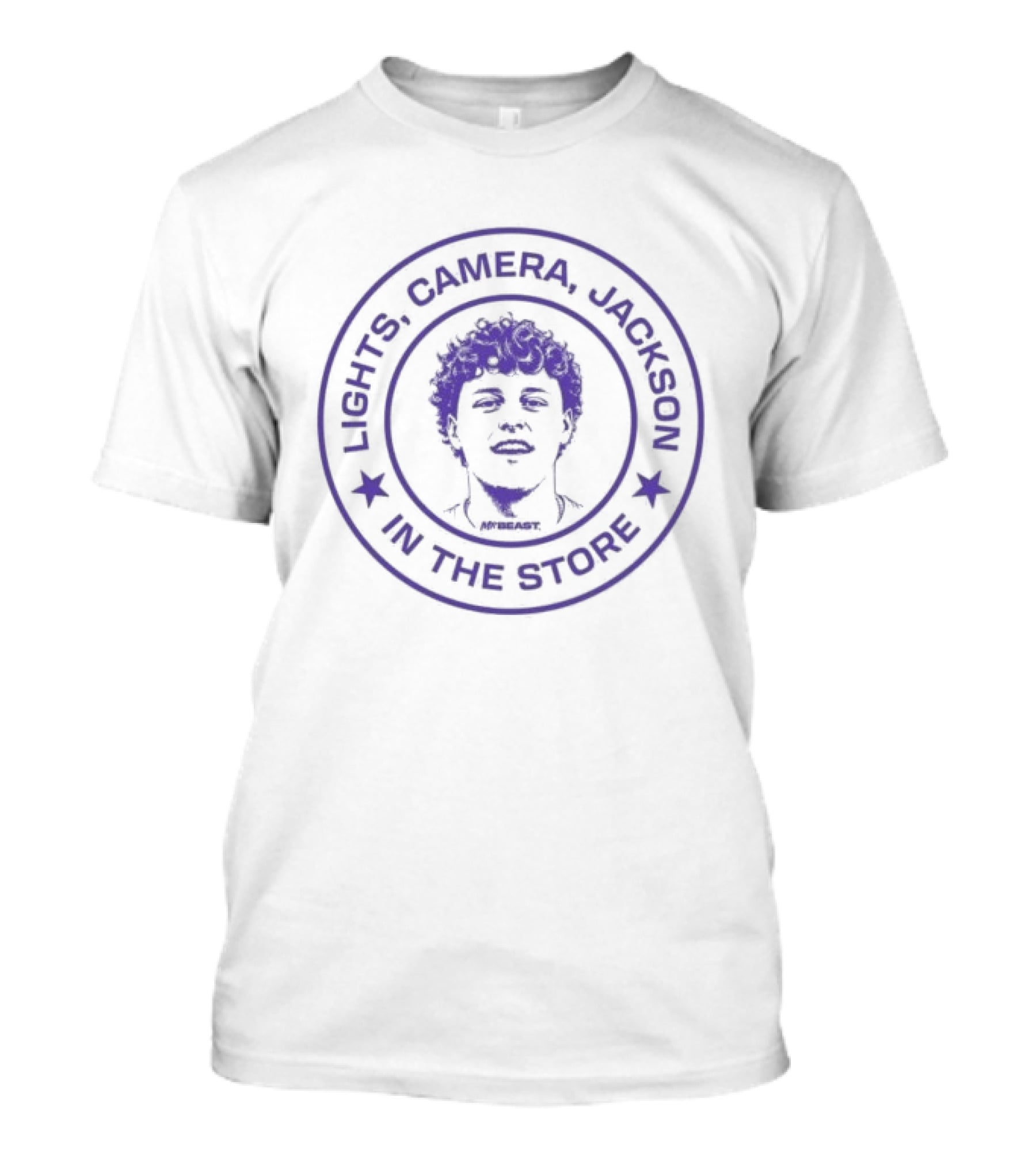 Lights Camera Jackson MrBeast In The Store T-Shirt