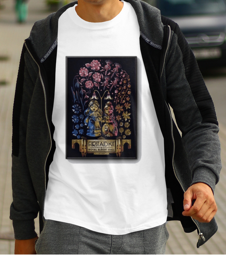 First Aid Kit September 29 30 2026 Royal Albert Hall London With Floral T-Shirt