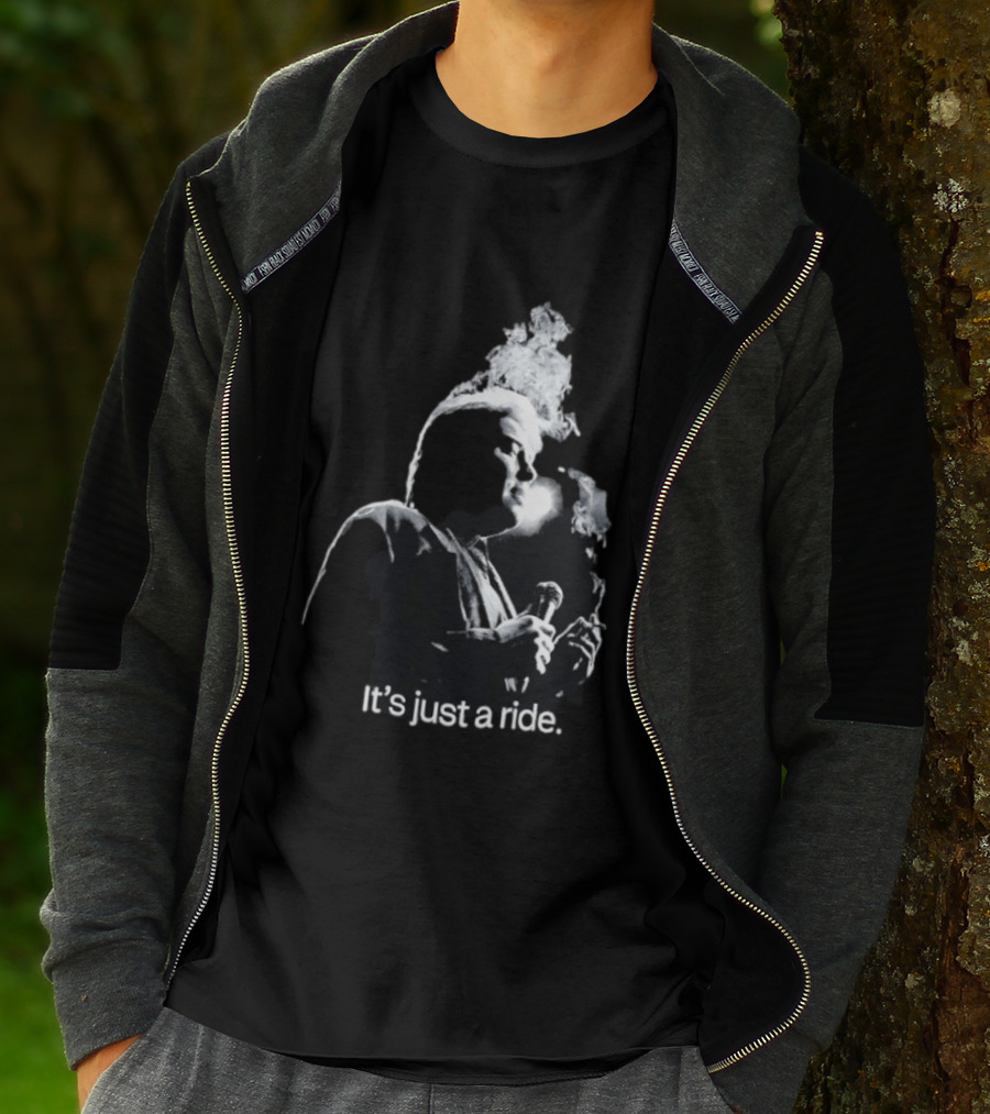 Bill Hicks It's Just A Ride Smoking Microphone T-Shirt