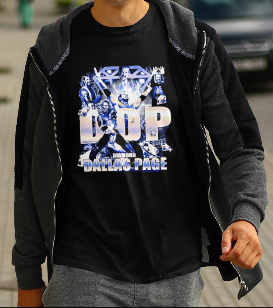 Diamond Dallas Page DDP Self High Five Retro Wrestling T-Shirt