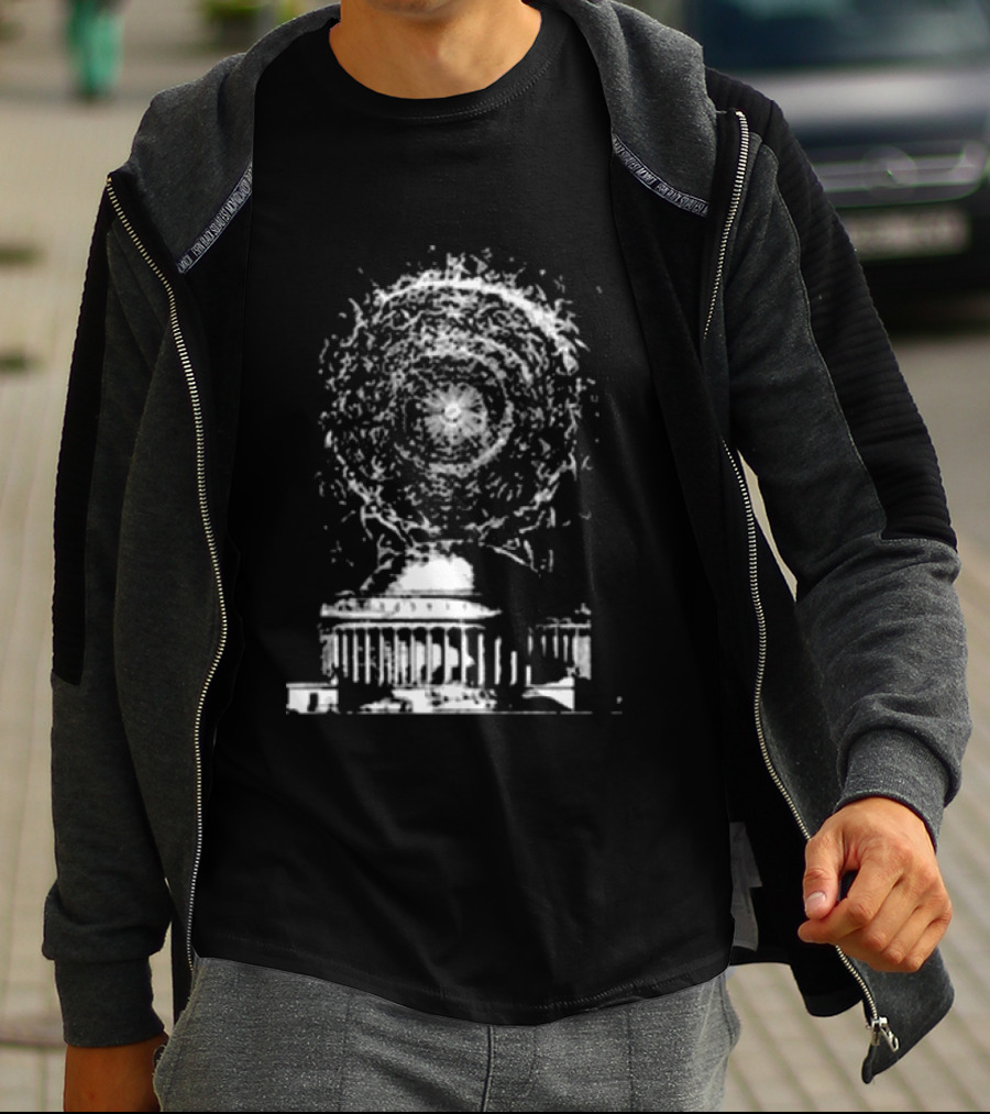 Ethel Cain Temple Onanist Vintage Architectural T-Shirt