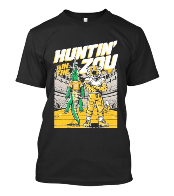 Huntin' In The Zou Mizzou Tigers Vs Florida Gators Stadium Showdown T-Shirt