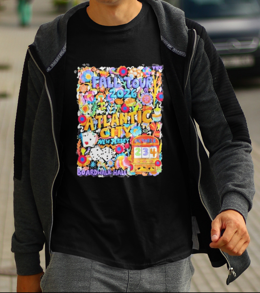 Fall Tour 2026 Atlantic City New Jersey Boardwalk Hall October 2 3 4 Phish Boardwalk Ball T-Shirt