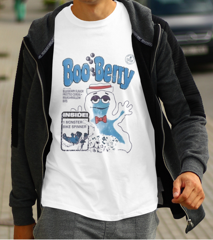 Boo Berry Inside 1 Monster Prize Surprise Ghost Cereal T-Shirt