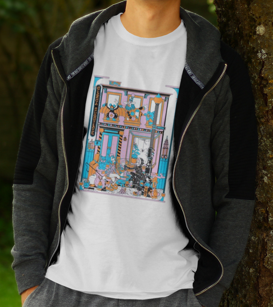 Circa Survive Halloween Street Scene Tnt Store T-Shirt