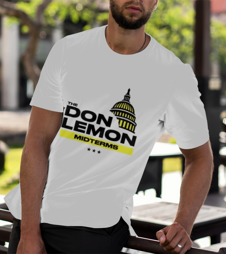 Don Lemon Midterms Capitol Illustration With Stars T-Shirt