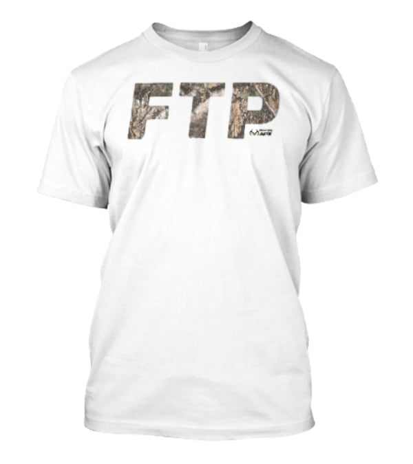 FTP Camo Fuckthepopulation Apx Realtree T-Shirt