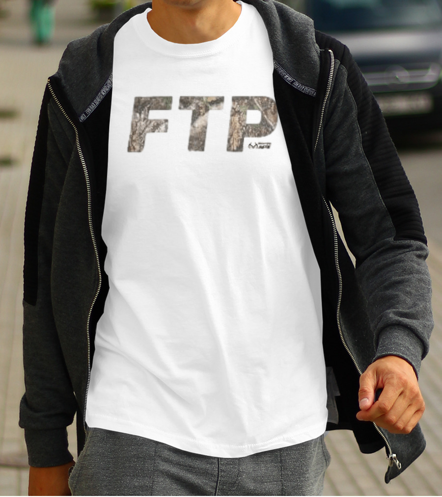 FTP Camo Fuckthepopulation Apx Realtree T-Shirt