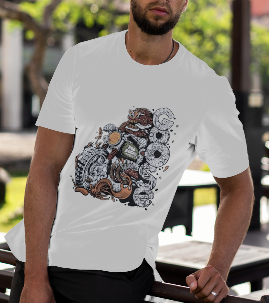 Goose Red Rocks 2026 Motorcycle Bear August September Event T-Shirt