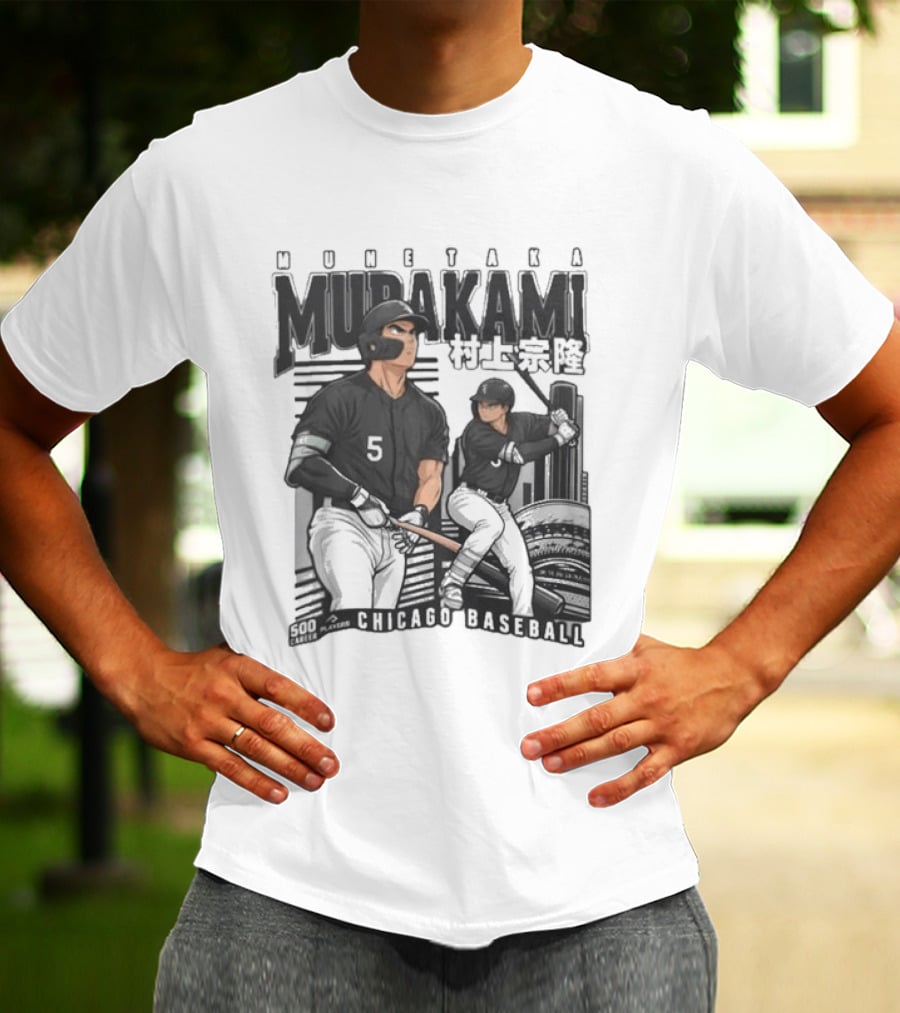 Munetaka Murakami 5 Chicago Baseball Anime T-Shirt